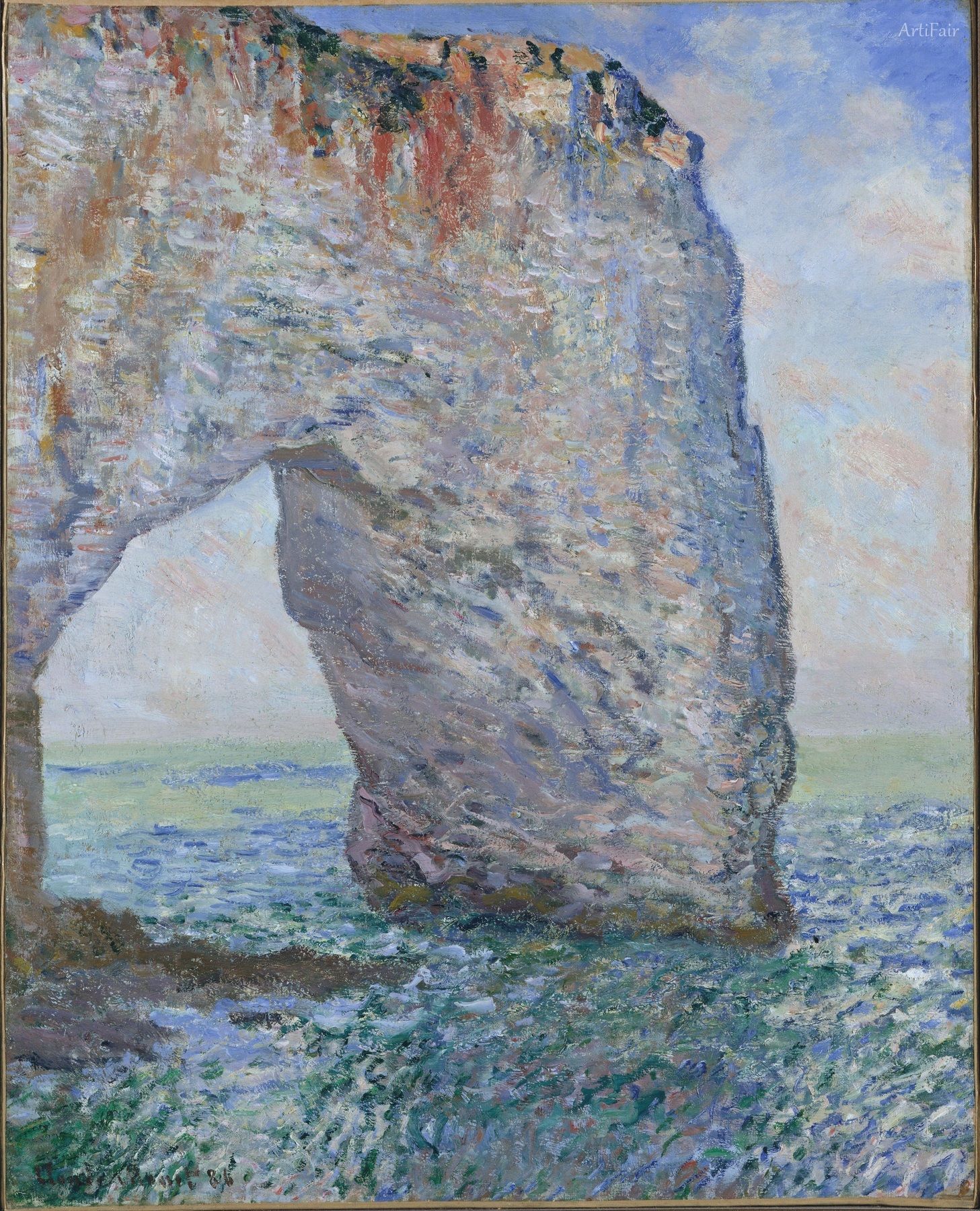 The Mannerport near Etretat
