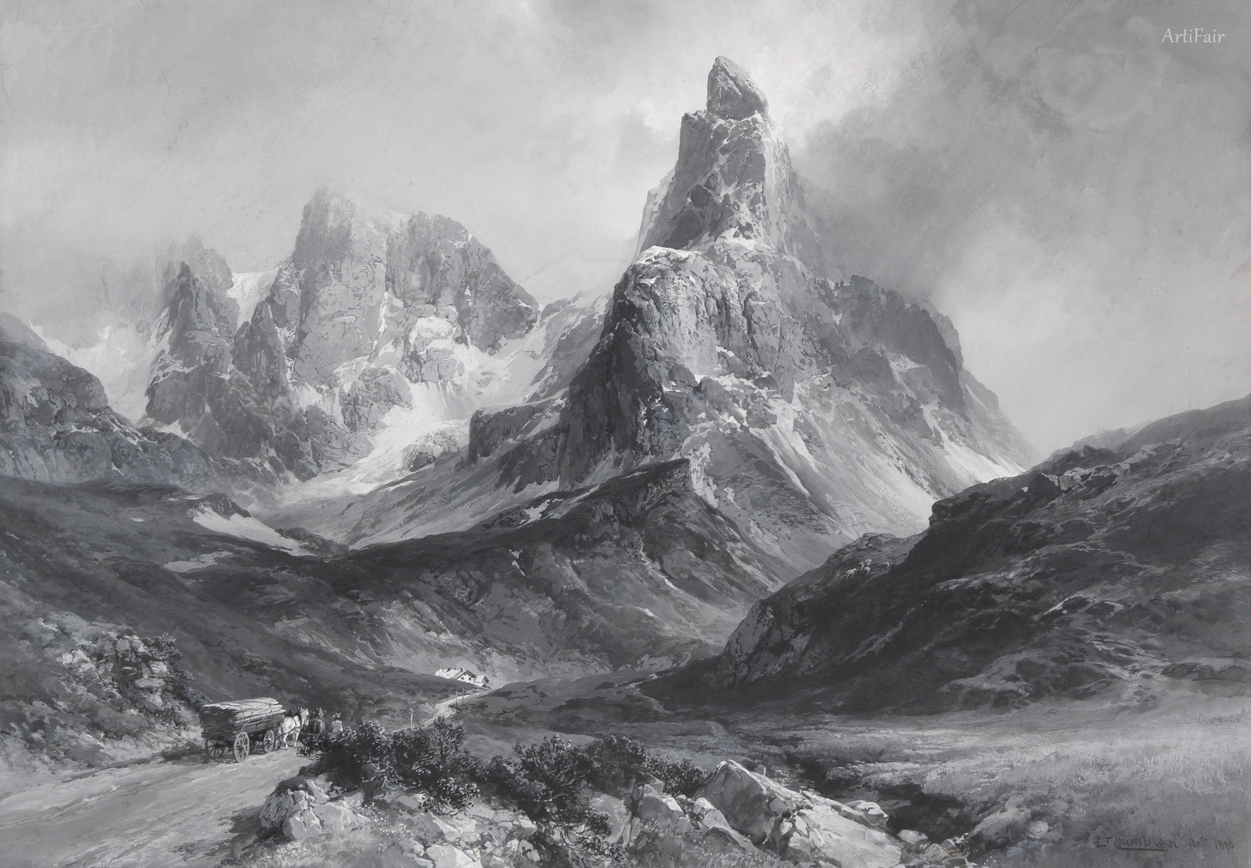Cimon della Pala in the Dolomites