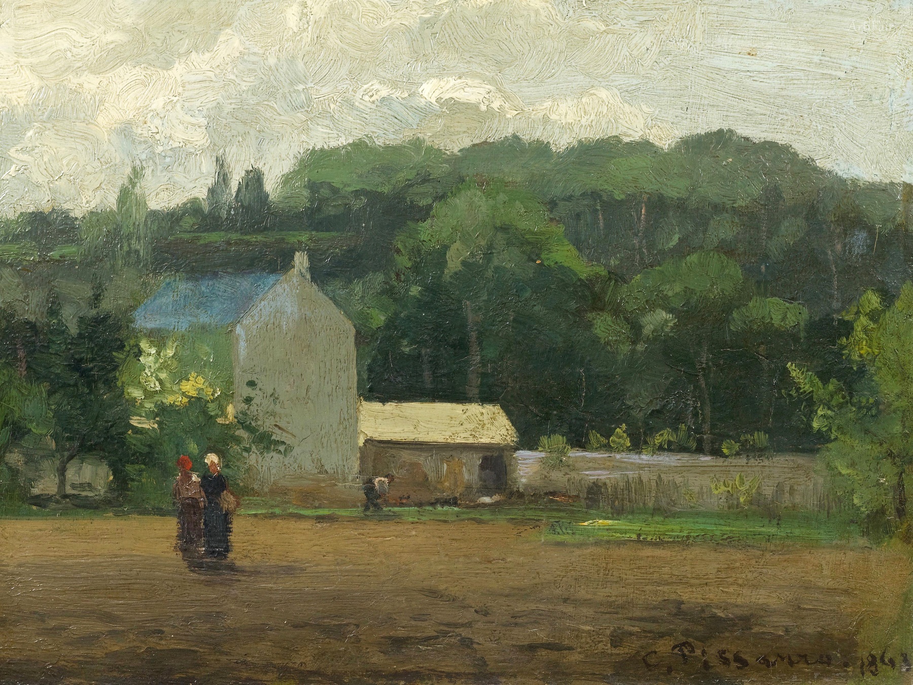 Landscape at La Varenne-Saint-Hilaire