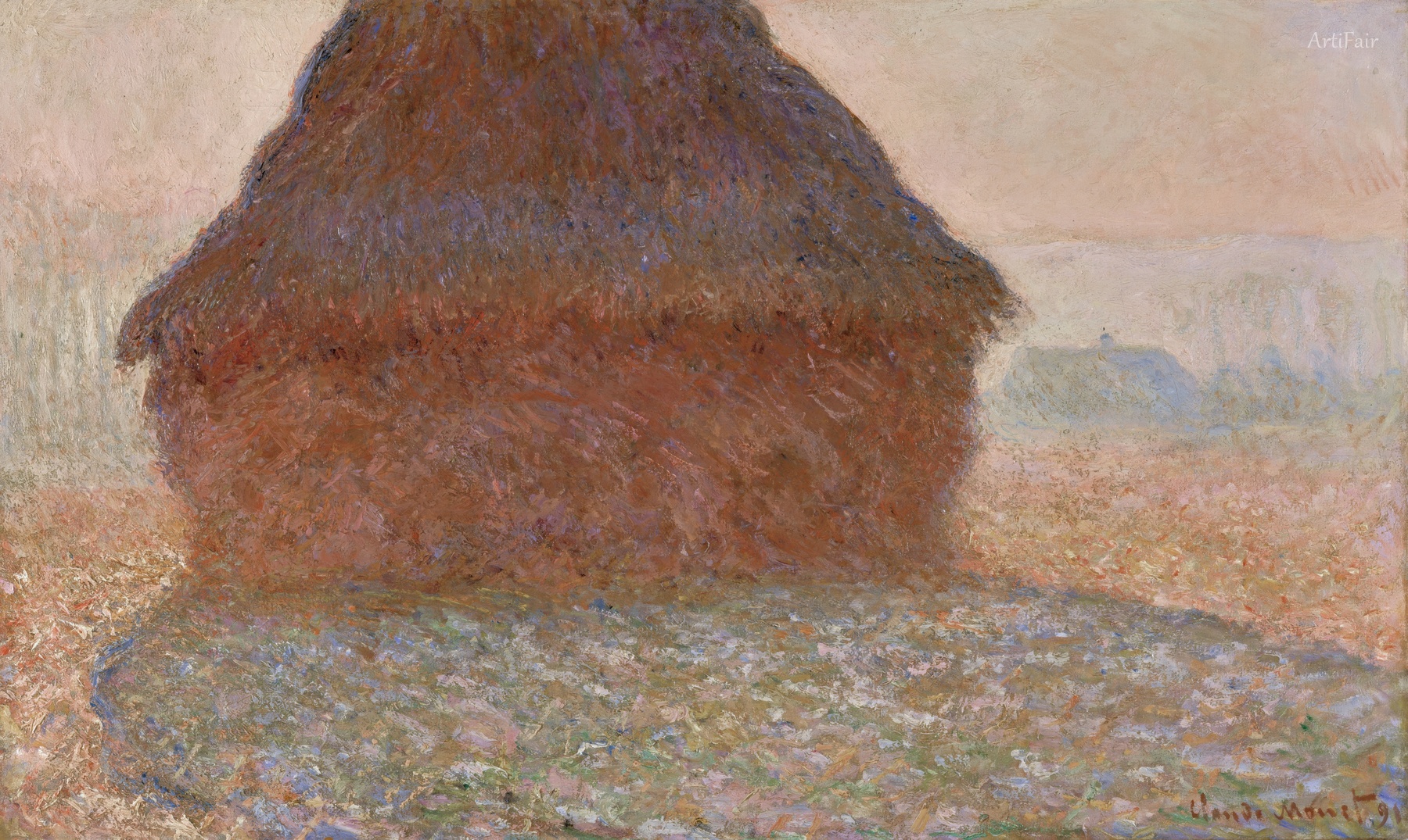 Montalto di grano sotto il sole