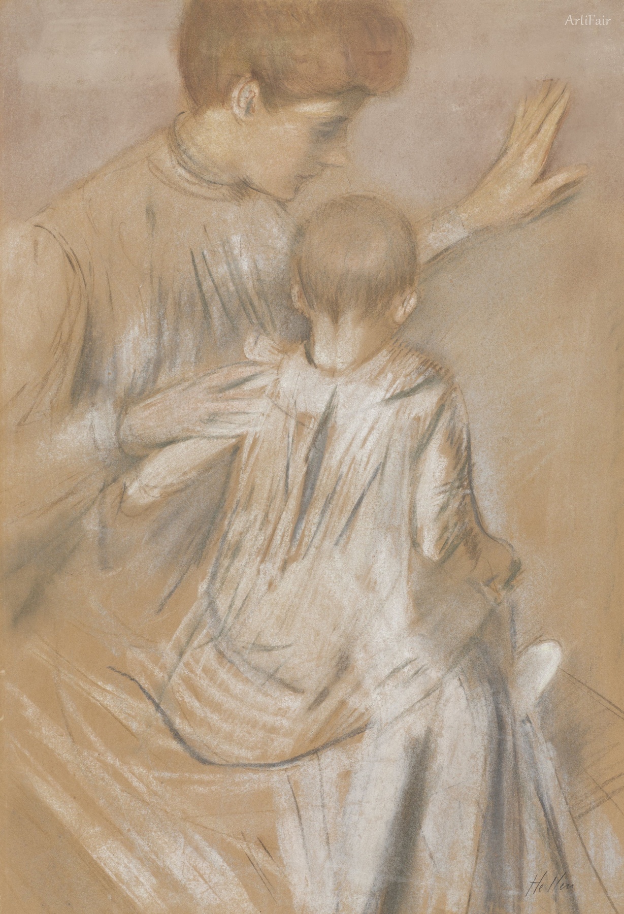 Mother with Child on Lap