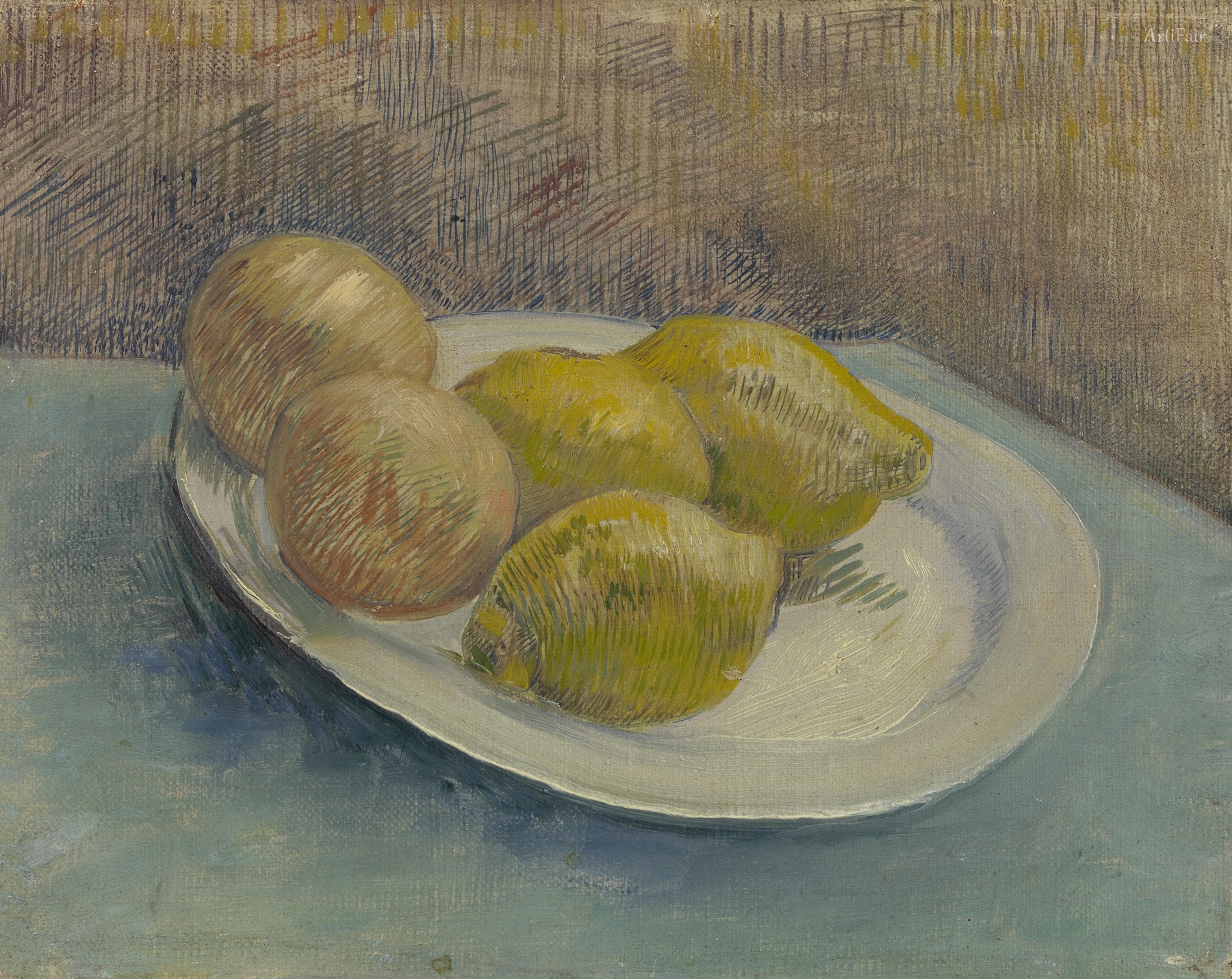 Dish with Citrus Fruit