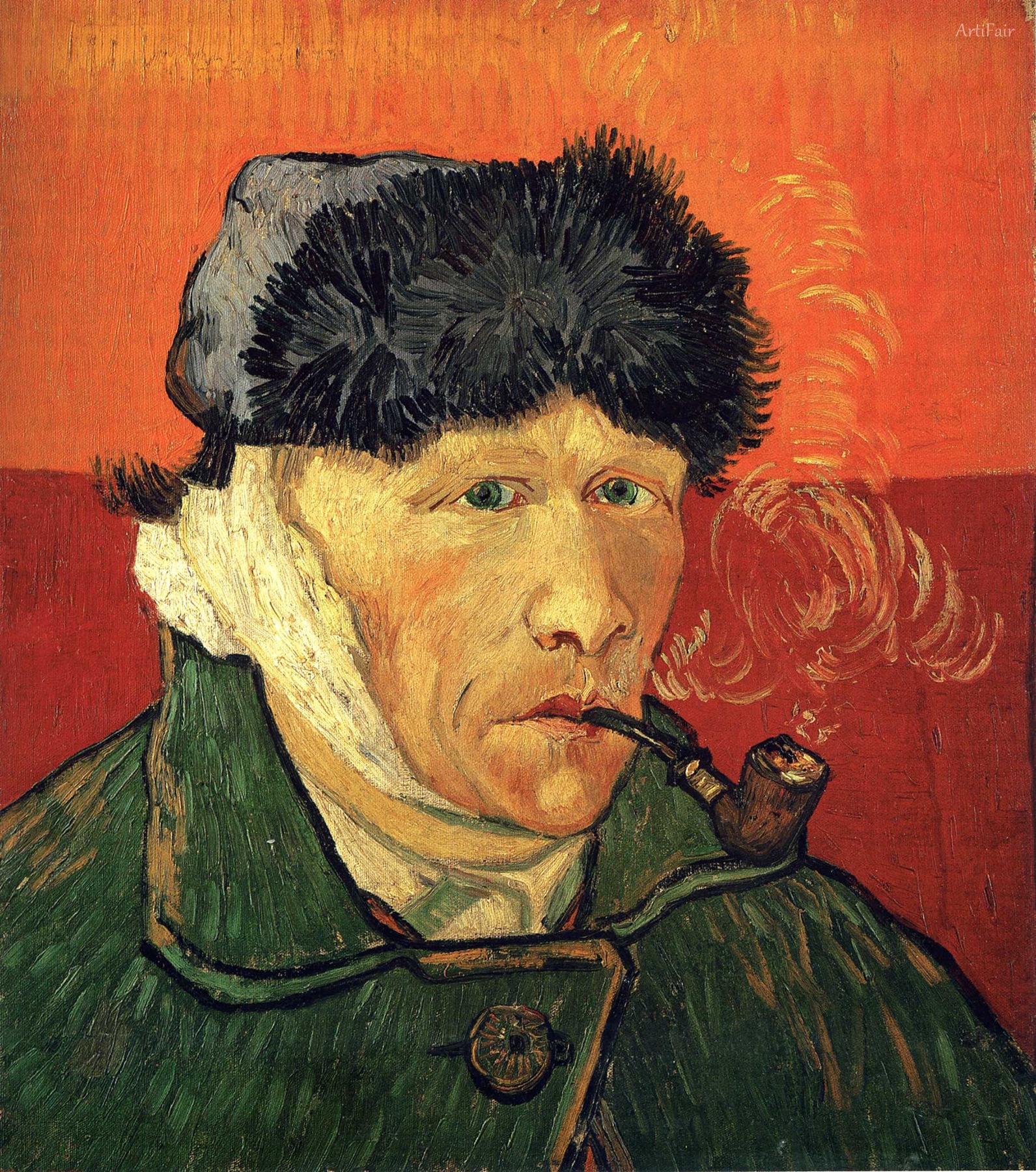1889 Self-Portrait with Bandaged Ear