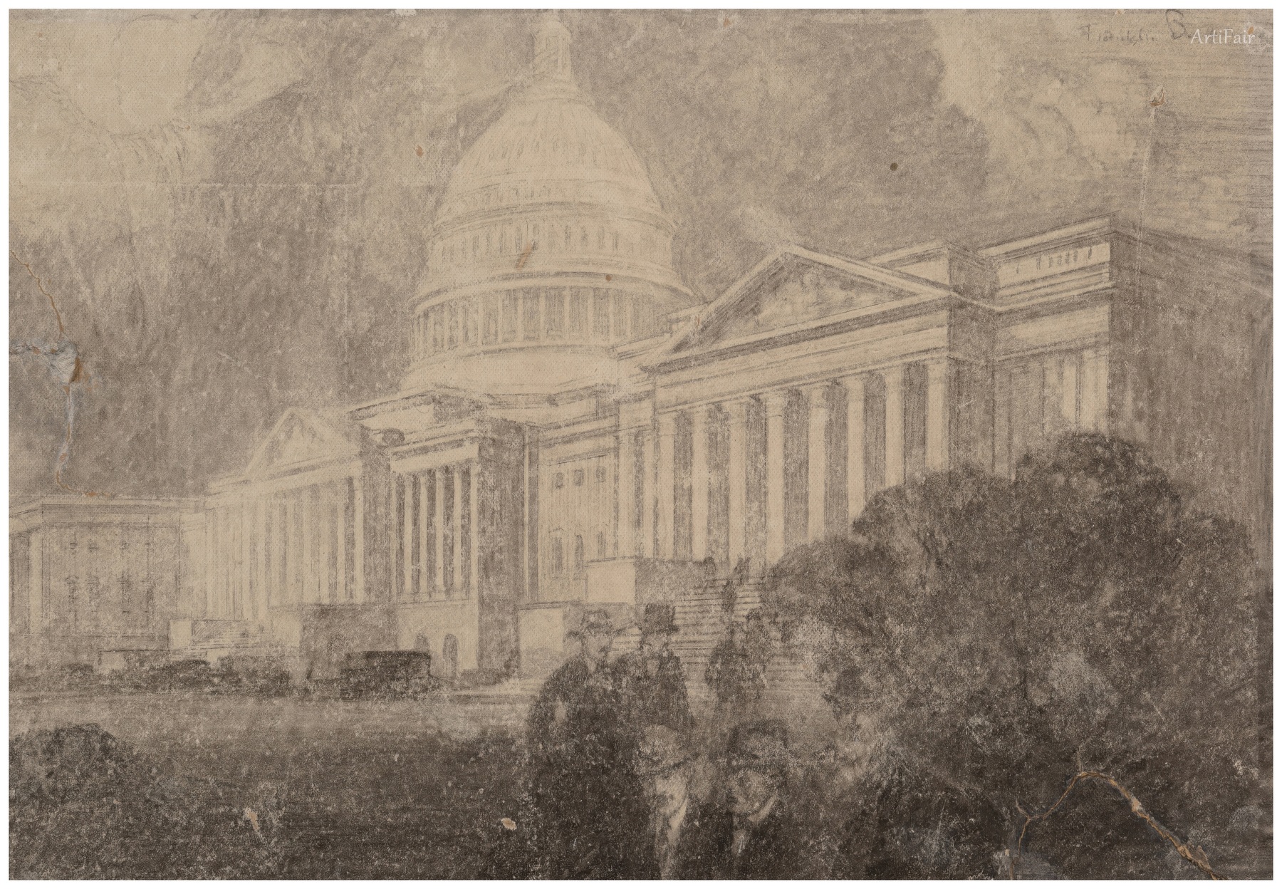 The White House at Night