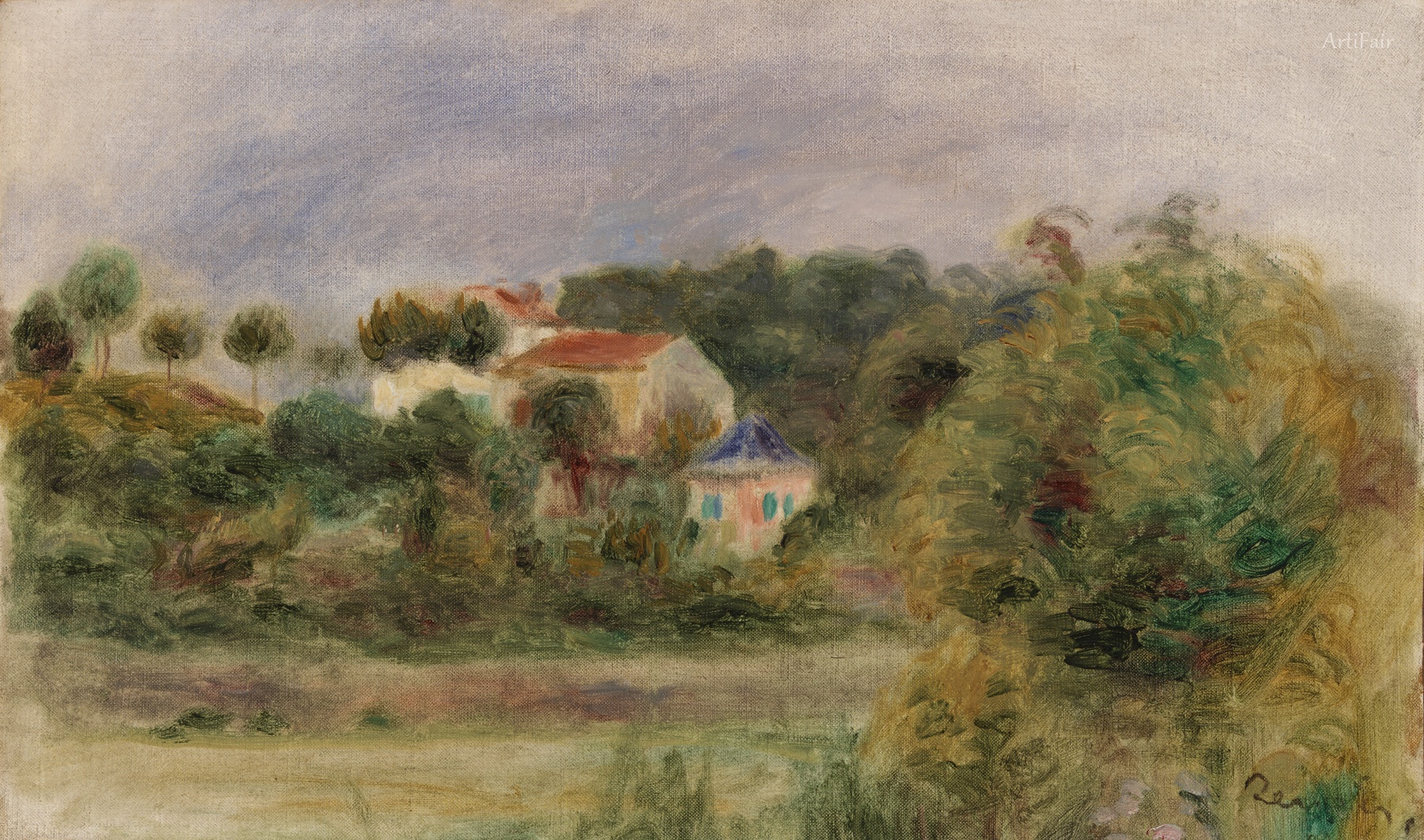 Houses in a Park