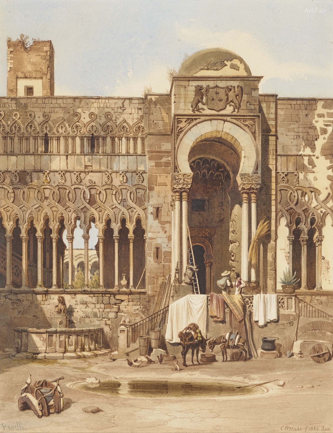 Party in Ravello, Villa Rufolo