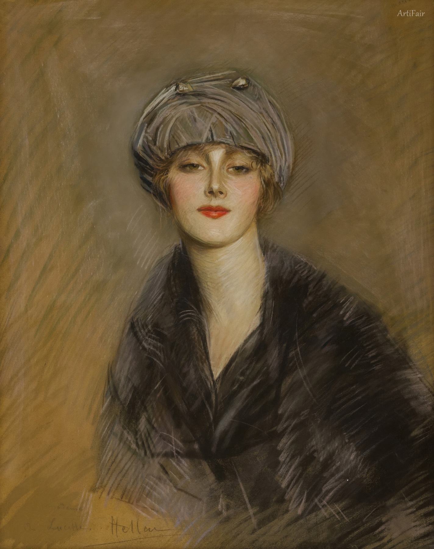 Portrait de Lucette with Hat