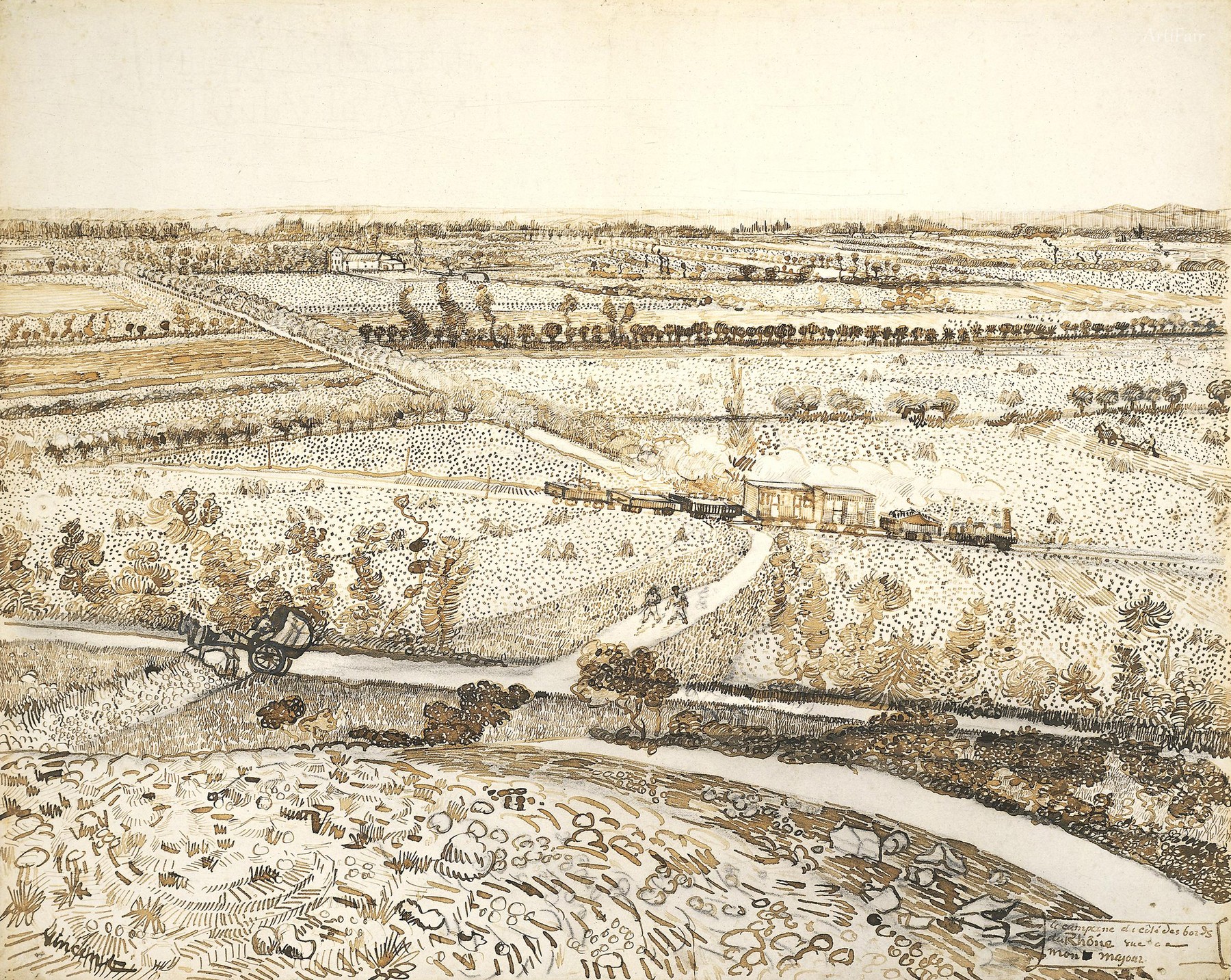 1888 Montmajour's La Crau