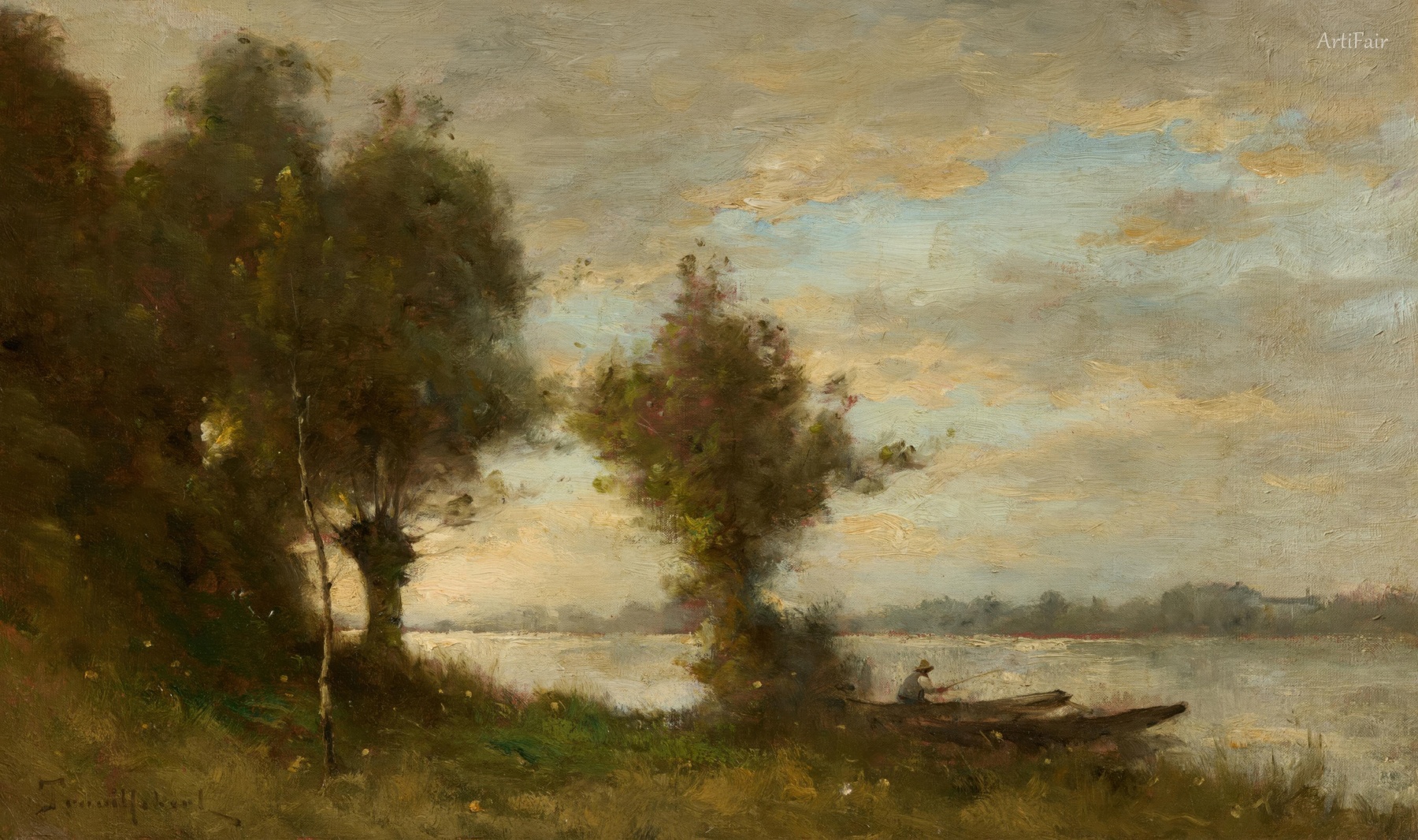 The Fisherman on the Line (Loire)