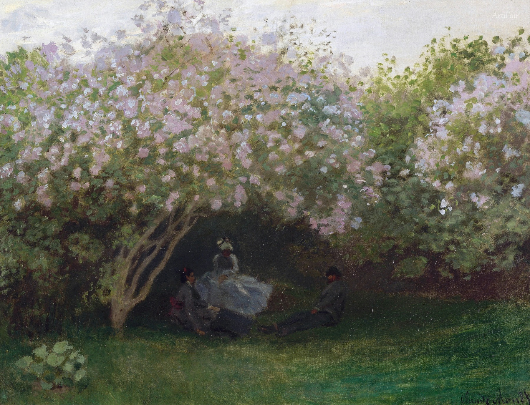 Lilacs, Grey Weather