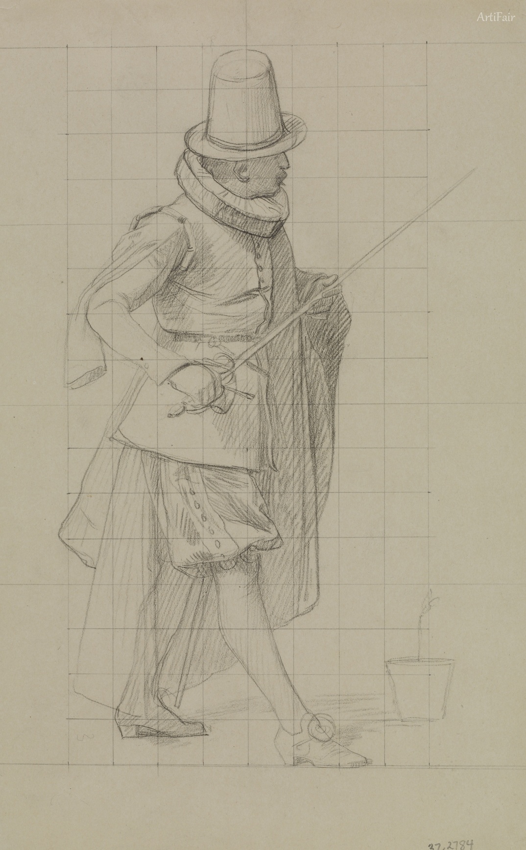 Study for The Tulip Folly