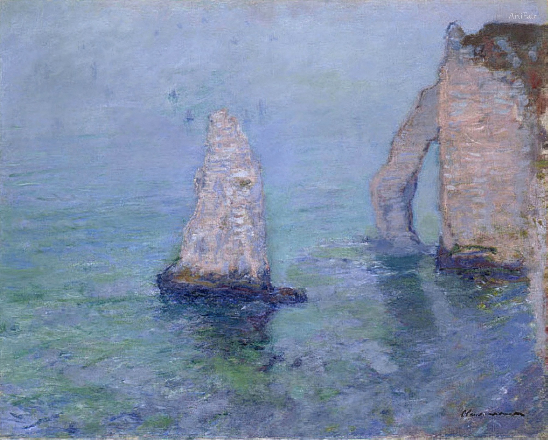 The Rock Needle and Porte d’Aval, Etretat