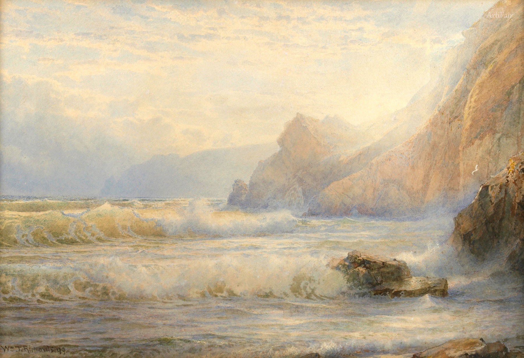 Crashing waves 1899浪潮冲击
