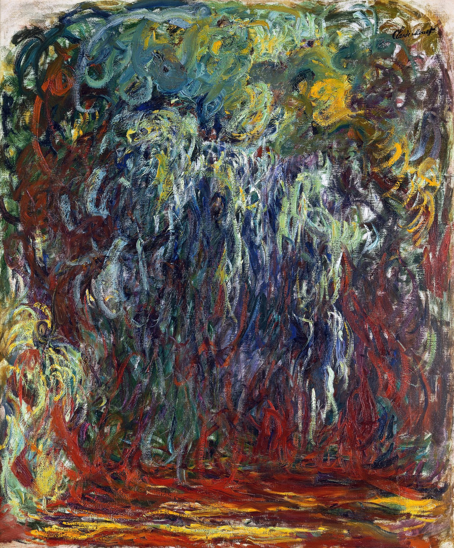 Grædende Pil, Giverny
