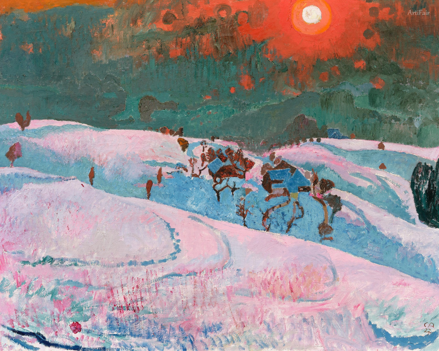 Winter sun