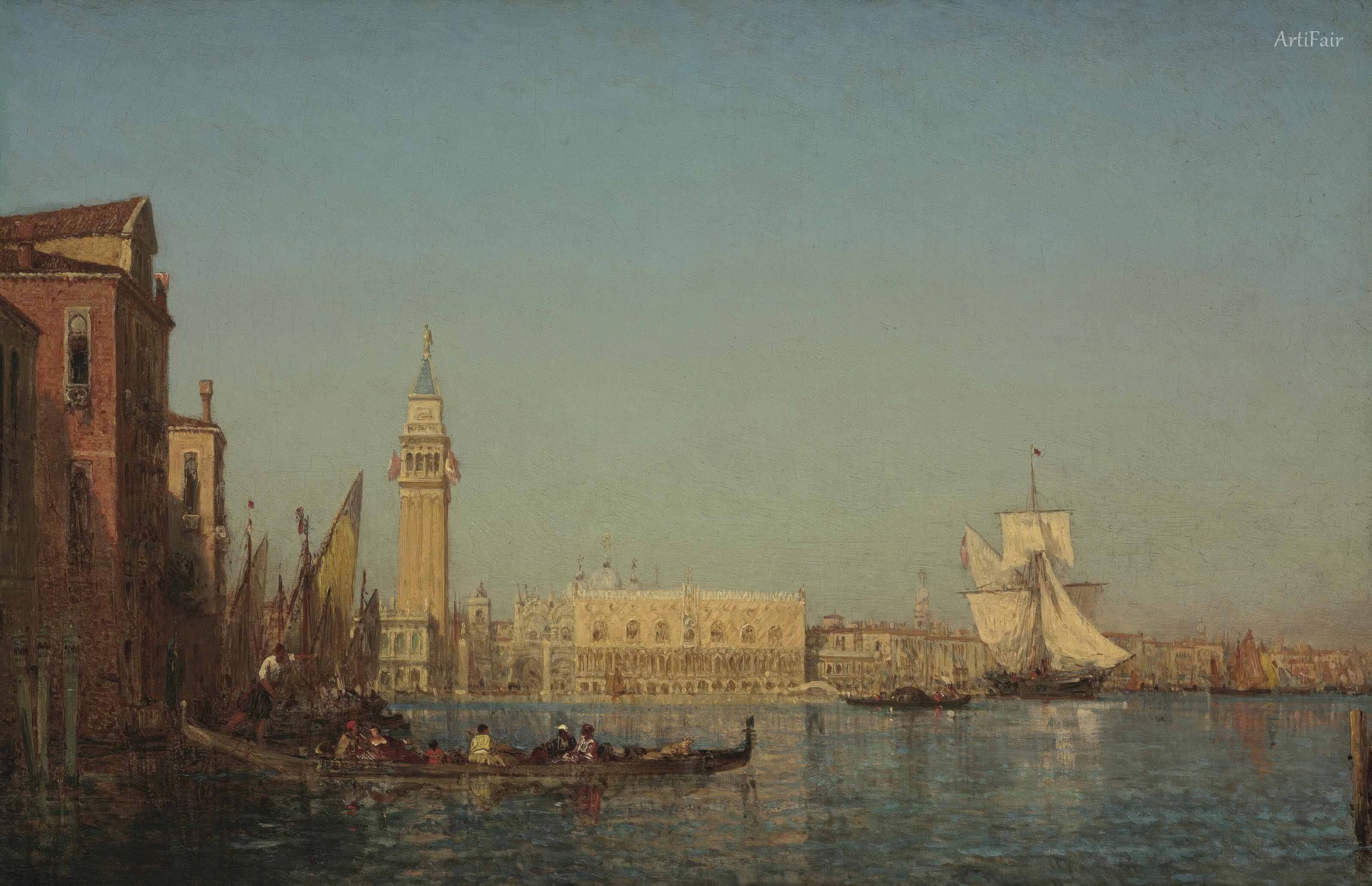 Venice, Seen from the Canal of the Grazia