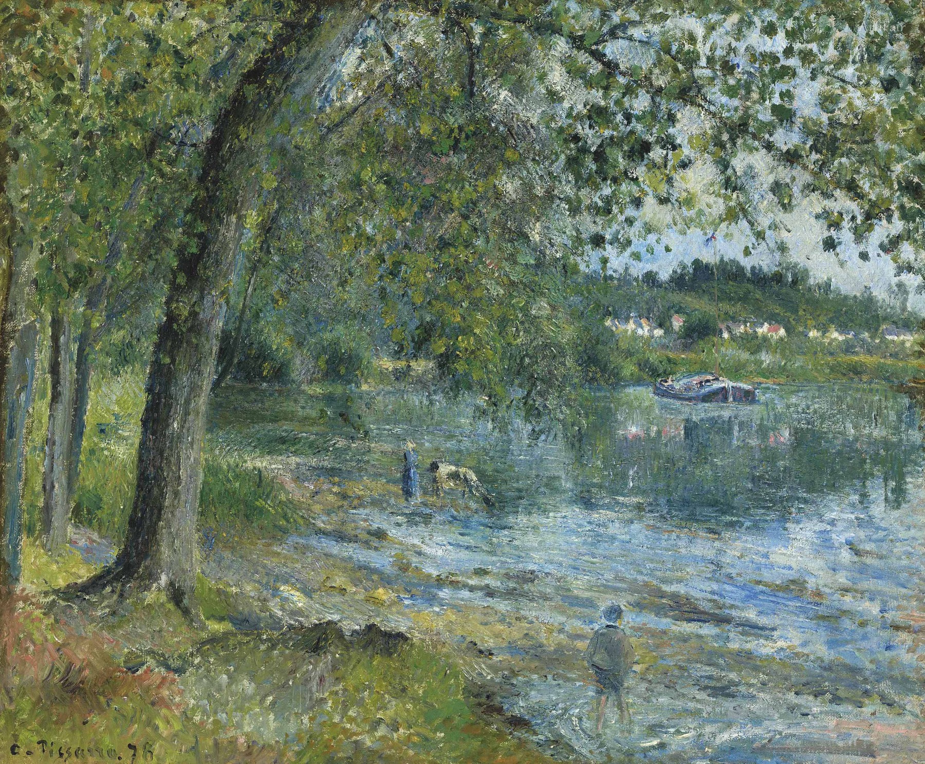 Banks of the Oise at Auvers-sur-Oise