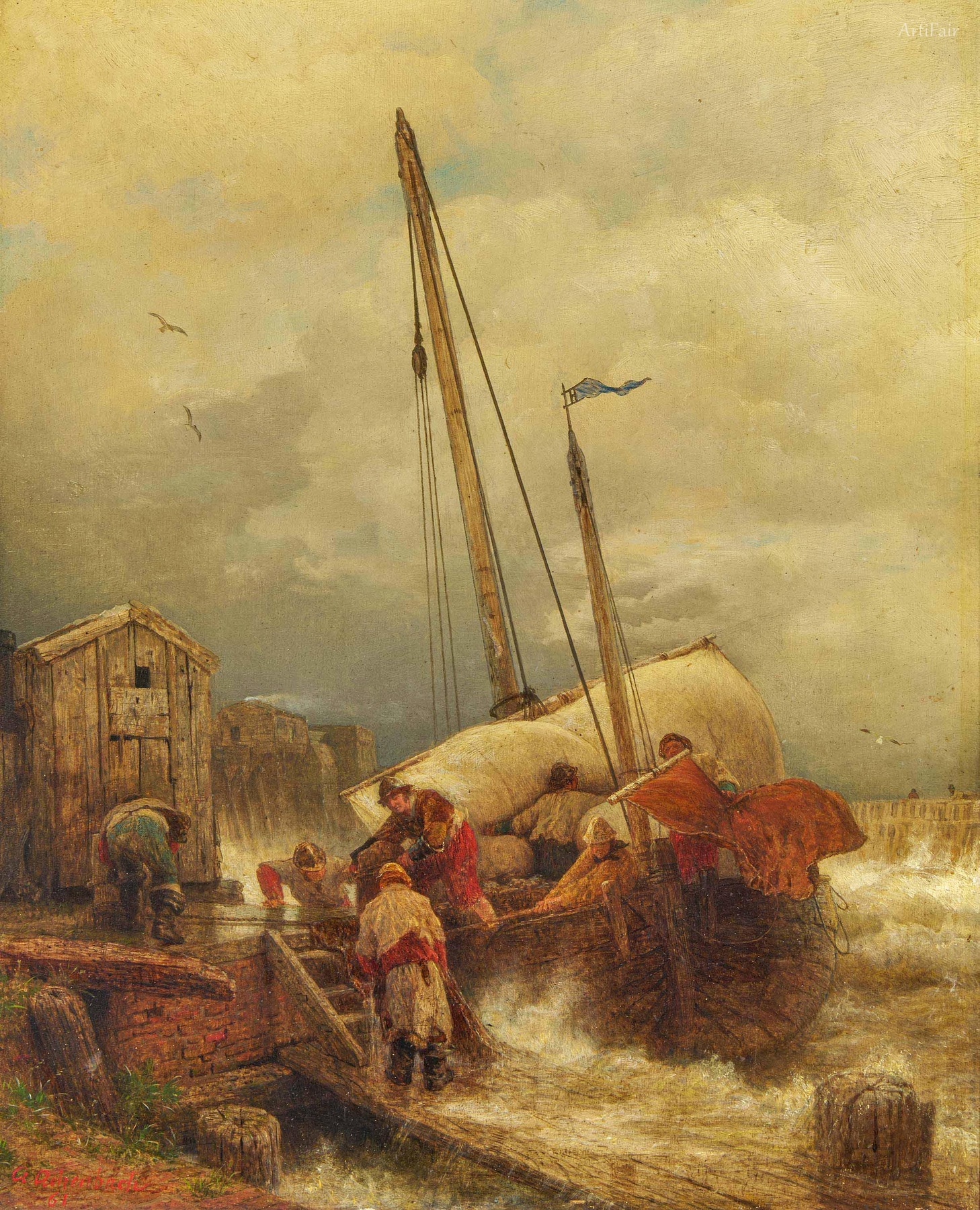 At the Bulwark in Ostend