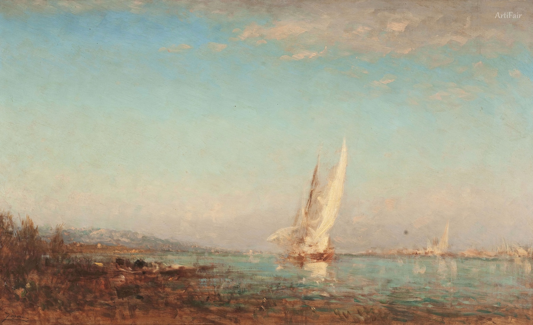 Martigues, the White Sail