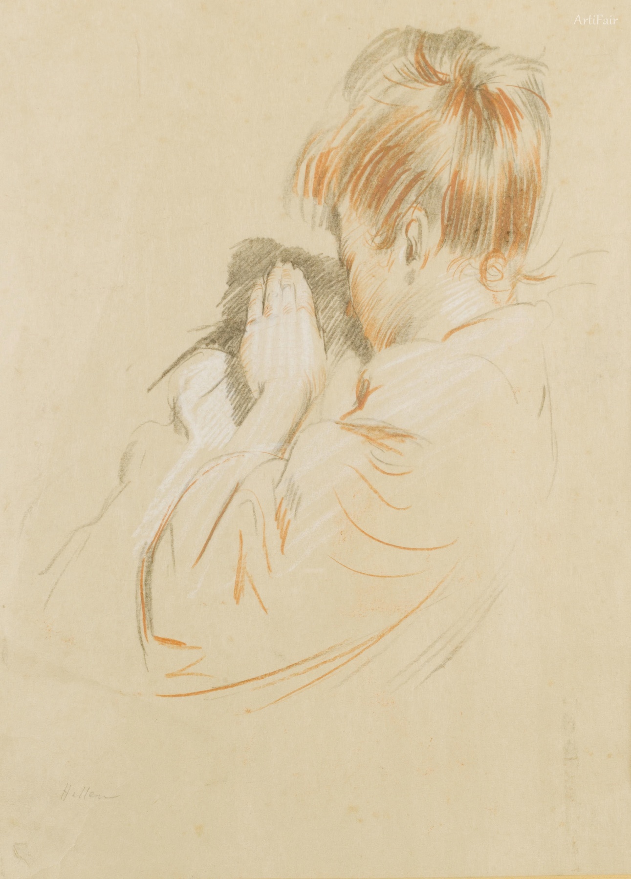 Portrait of Ellen, the artist's daughter